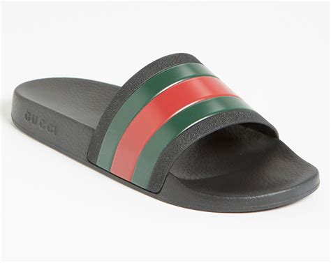 fake gucci slide ons|Gucci knockoff slides for men.